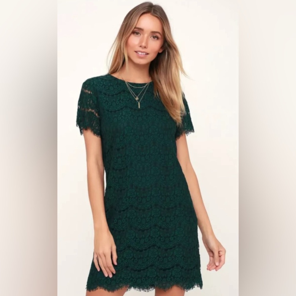 Lulus Lace Shift Dress